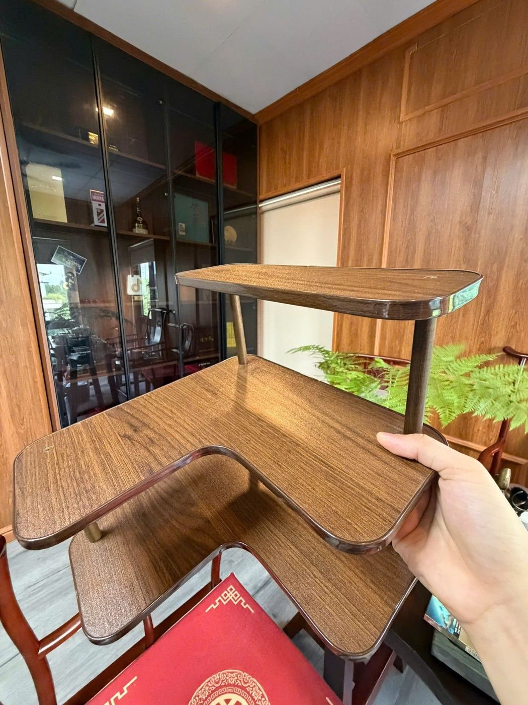 Kệ góc 3 tầng ảnh thật